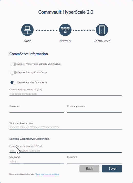 Deploying a Standby CommServe Server (1)