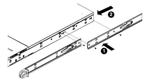 Racking the HS2300 Appliance (2)