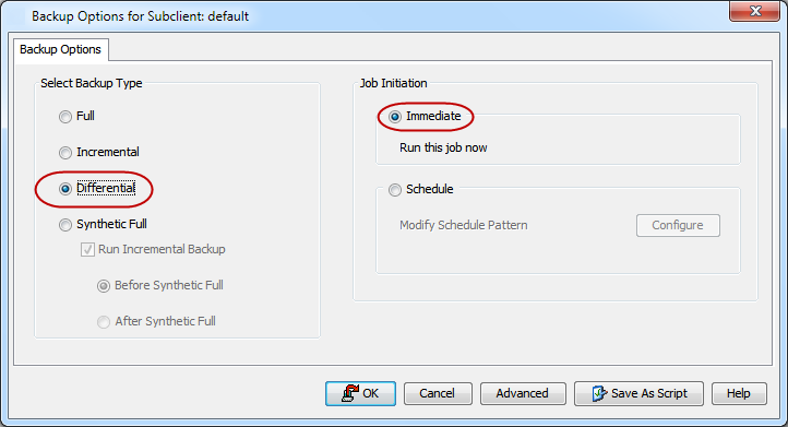 Idataagent Advanced Backup - OpenVMS File System iDataAgent
