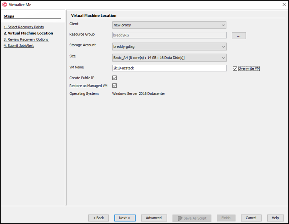 Virtualize Me for Azure - Convert the Client computer to a Virtual Machine (2)