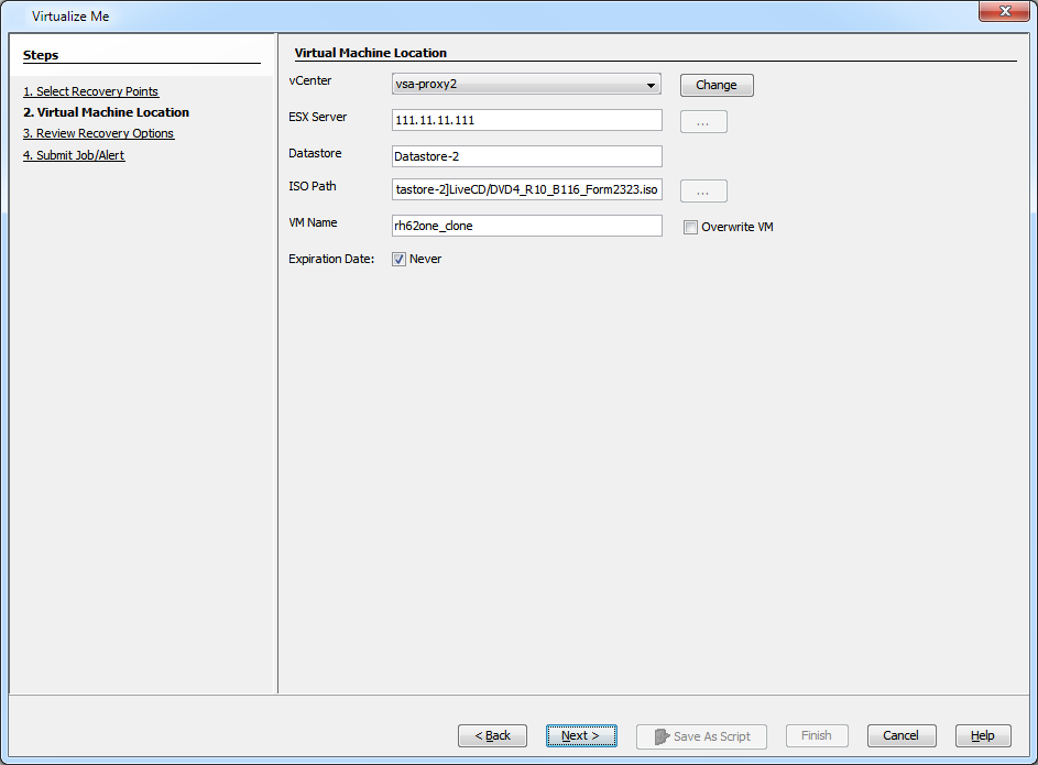 Create a Virtual Clone of the Client Computer (VMware)