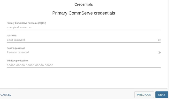 Setting Up a Primary CommServe Server (5)