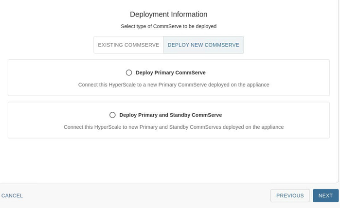 Setup a Primary and a Standby CommServe Server (1)