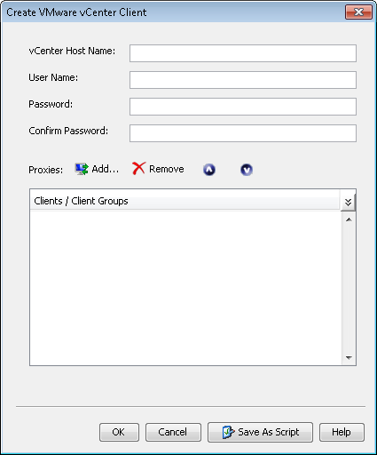 Virtual Commcell Configure the VMware vCenter in the CommCell Console