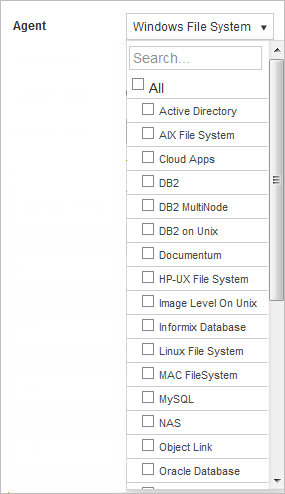 List Box Input Control for Build Your Own Reports