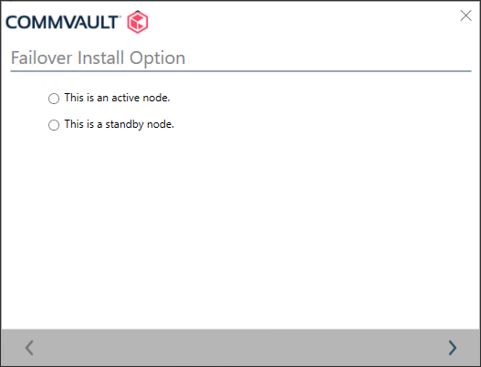 embd_Installing the Standby CommServe Host procedure (14)