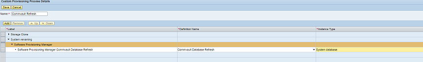 Installing the Commvault Provision Files for SAP LaMa Integration (2)