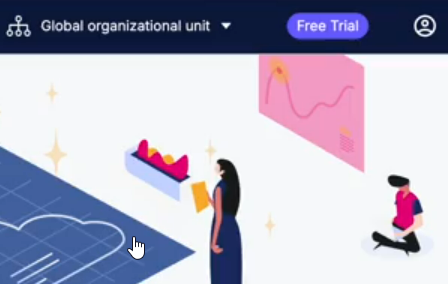 Free Trial button