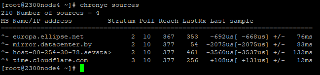 Configuring Internal NTP Servers (1)